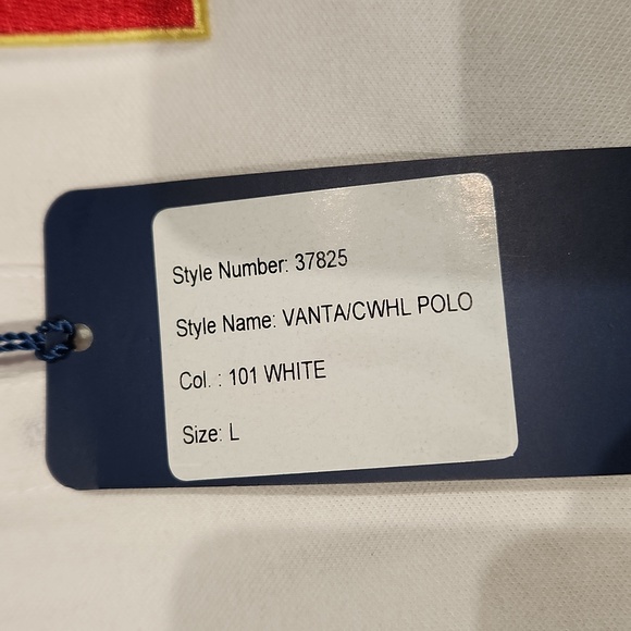 NWT Sergio Tacchini Ice Hockey Club Shenzhen girls sz L Polo - Picture 6 of 8